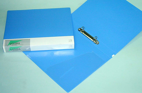 blue office supplies