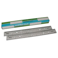 2031 Plastic Ruler w/5 Holes