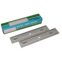 2151 Plastic Ruler w/hole