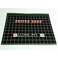 RED BOAT SKETCH BOOK A4A