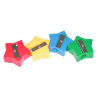 Star Shape Plastic Sharpener