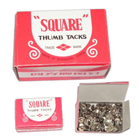 E2121 Square Brand Thumb Tacks