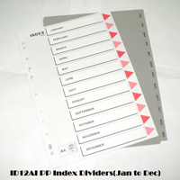 ID12A Index Dividers