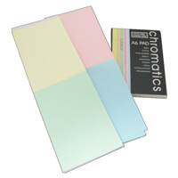 JC668C-100 A6 Creamy Colour Pages Writing Pad