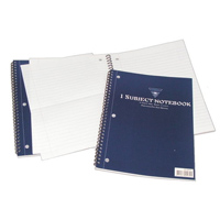 SP16076 1 Subject Spiral Notebook